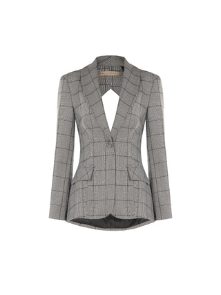 Grey Prince of Wales Blazer