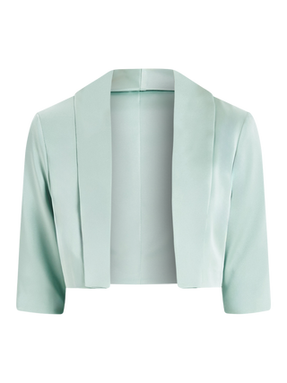 Boléro en satin Rinascimento atelier vert sauge