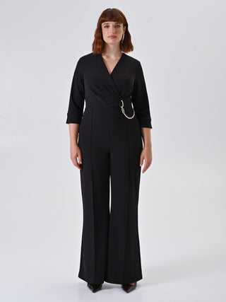 Curvy Black Jumpsuit