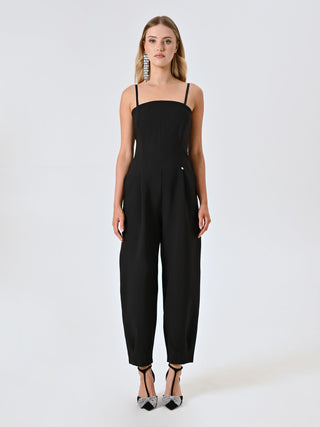 Black Carrot-fit Jumpsuit