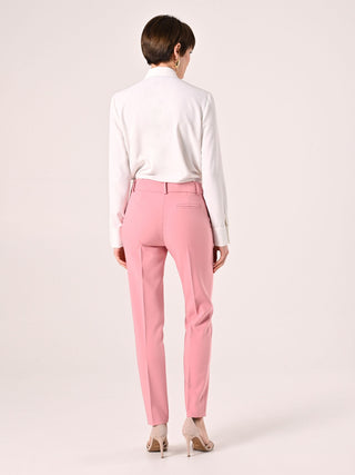 Pink Trousers in Technical Fabric