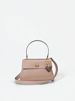 Beige taupe handbag with Giorgia Palmas X Rinascimento scarf