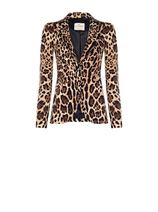 Animal-print Jacket