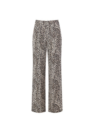 Pantaloni Animalier Gamba Dritta