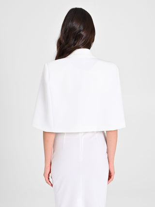 Cape with Covered Button
