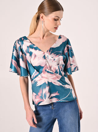 Blouse imprimé fleuri