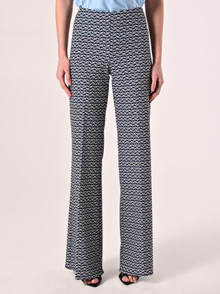 Pantaloni stampa Geometrica