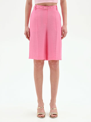 Pink Bermuda shorts