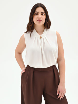 Cream-white top