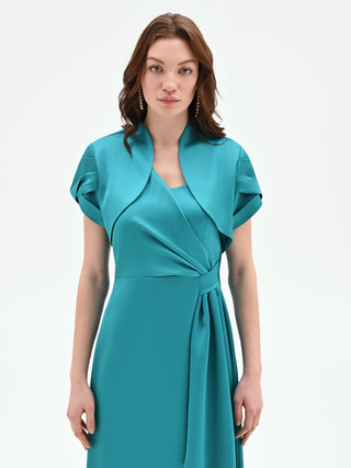 Emerald green atelier bolero