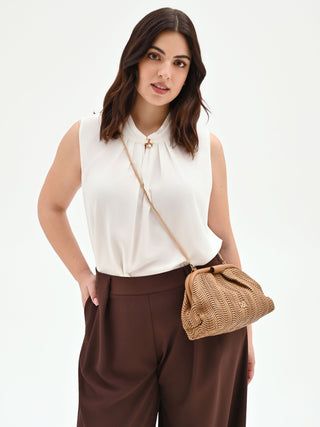 Cream-white top