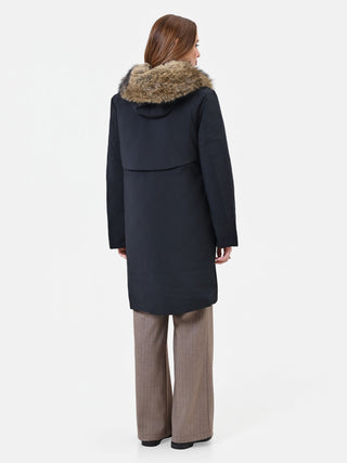 FW26ITA106 CAPP PARKA LUNGO COLLO B001