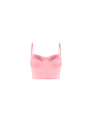 Top Bustier Rosa