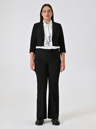 Giacca Corta Curvy Nera