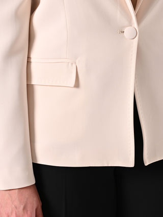 Curvy White Jacket