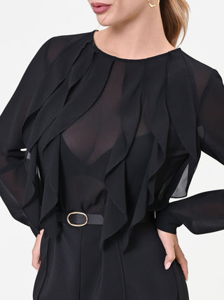 Solid Colour Jumpsuit