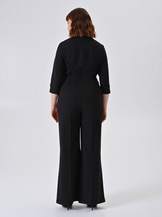 Curvy Black Jumpsuit