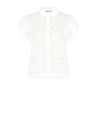 Camicia Curvy in Sangallo