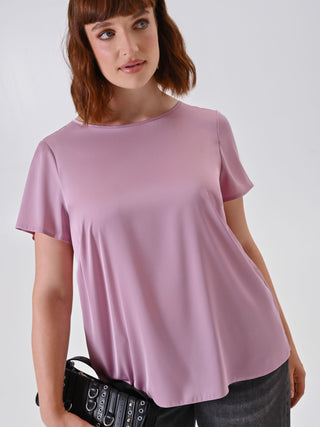 Blusa Curvy Rosa Malva
