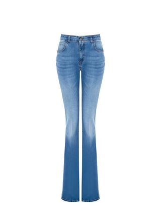Jeans Flared Lavaggio chiaro