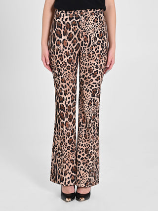 Pantalone Flared Animalier