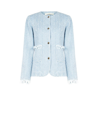 Giacca in Denim Chiaro