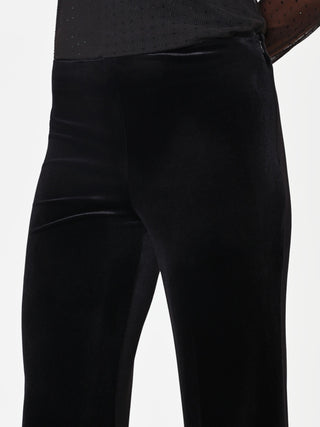Pantalone a zampa nero