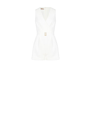 Combinaison courte blanche