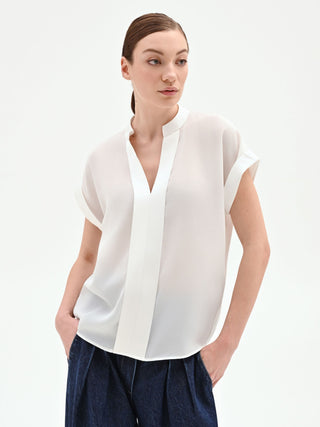 Off-white blouse