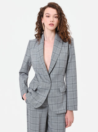 Grey Prince of Wales Blazer
