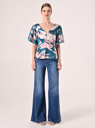 Blouse imprimé fleuri