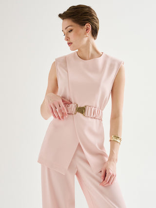 Blusa in Cadi Rosa