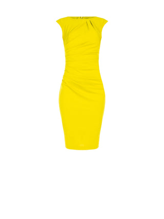 Robe fourreau maille Milano avec drapé