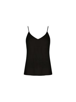Black Thin Strap Top