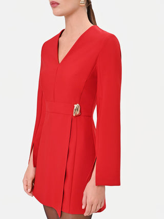Einfarbiger Overall
