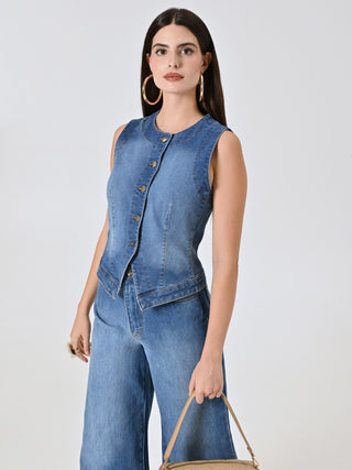 Denim Waistcoat