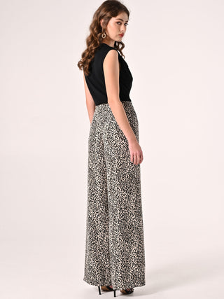 Pantaloni Animalier Gamba Dritta