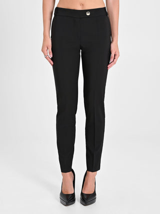 Pantaloni Slim in Tessuto Tecnico