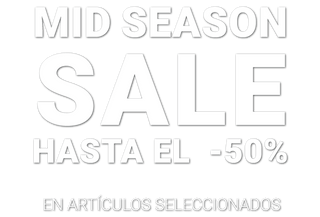 Mid Season Sale hasta el -50% en artículos seleccionados