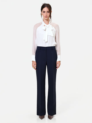 Pantalone Studio dritto blu navy