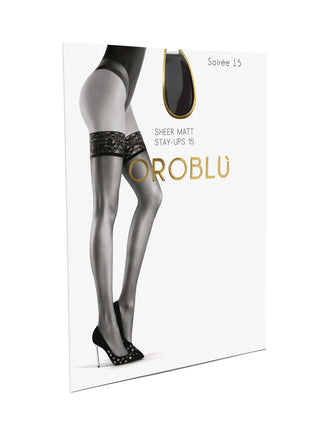 Sheer Stay-Up Soiree 15 Denier | Oroblù