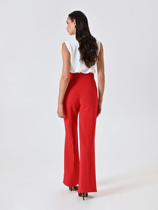 Pantaloni Rossi Sei Bottoni