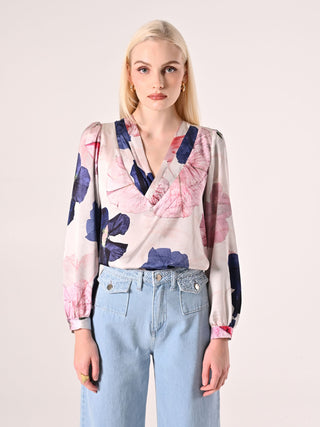 Blouse imprimé fleuri