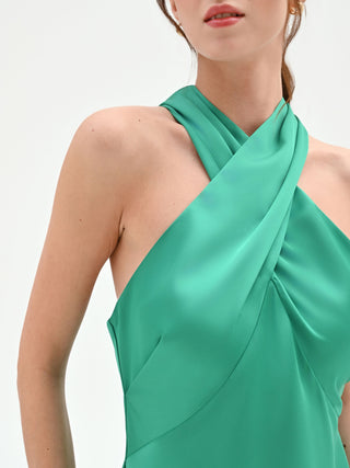 Green Long Dress