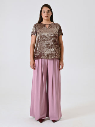 Blusa Curvy Bordeaux