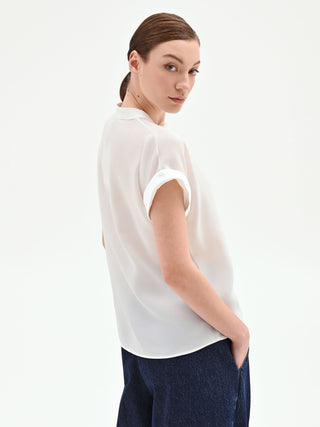 Off-white blouse