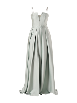 Rinascimento Atelier Sage Green Dress with Full Skirt
