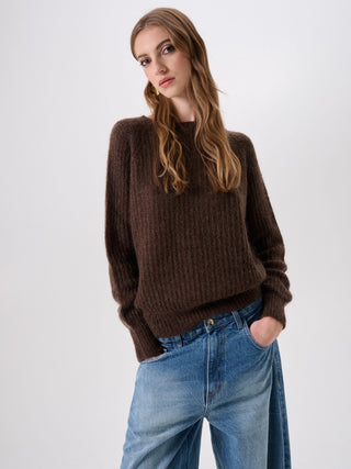 Chocolate Crewneck Jumper
