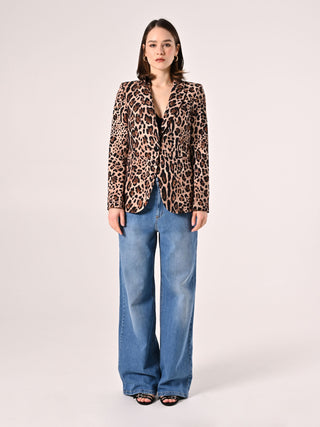 Animal-print Jacket