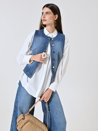 Denim Waistcoat
